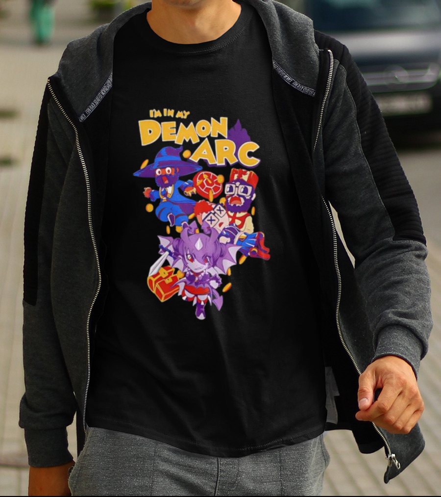 I’m In My Demon Arc Anime Characters Adventure T-Shirt