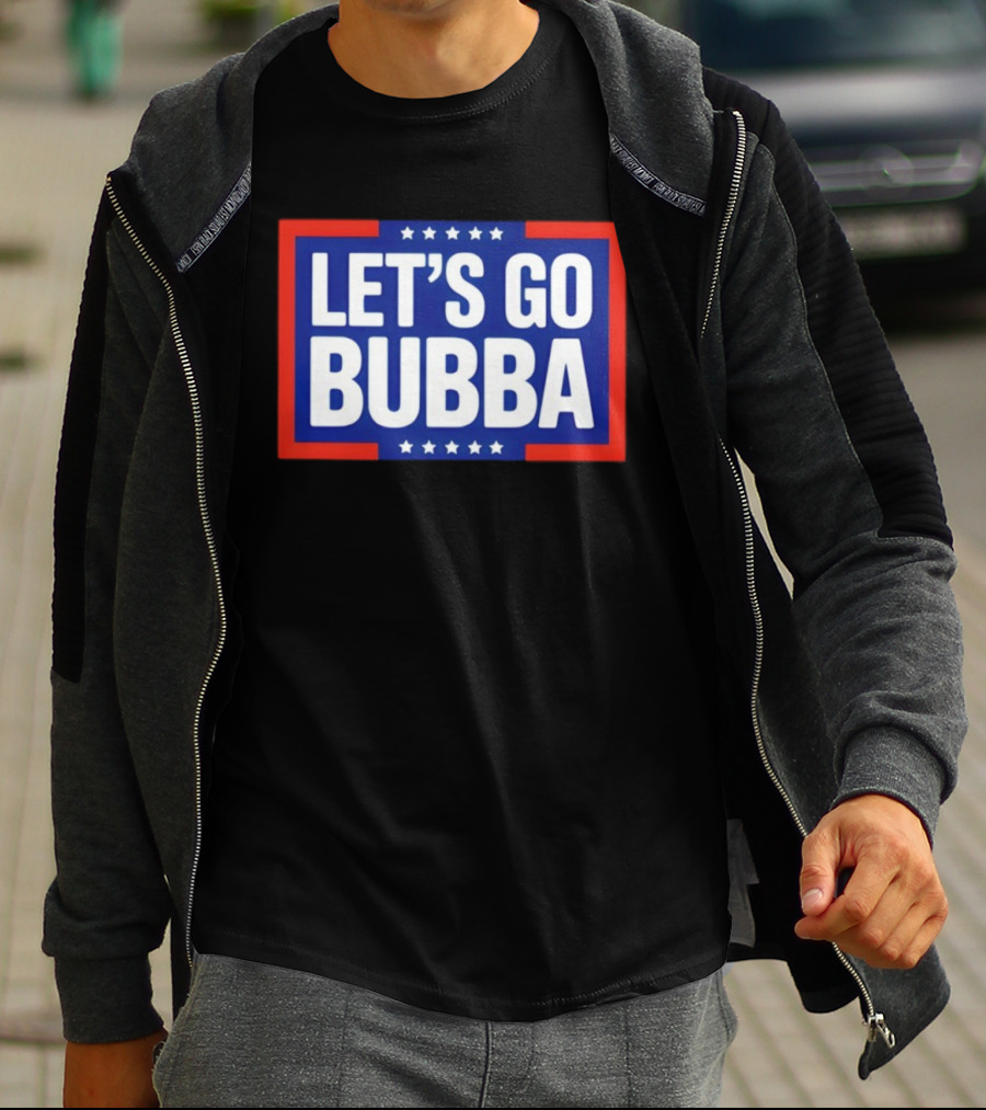 LET'S GO BUBBA Stars And Stripes Graphic T-Shirt
