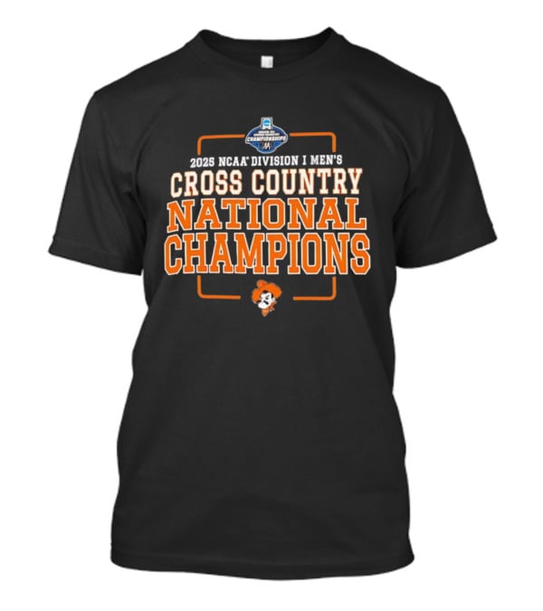 Oklahoma State Cowboys Cross Country National Champions 2025 NCAA T-Shirt