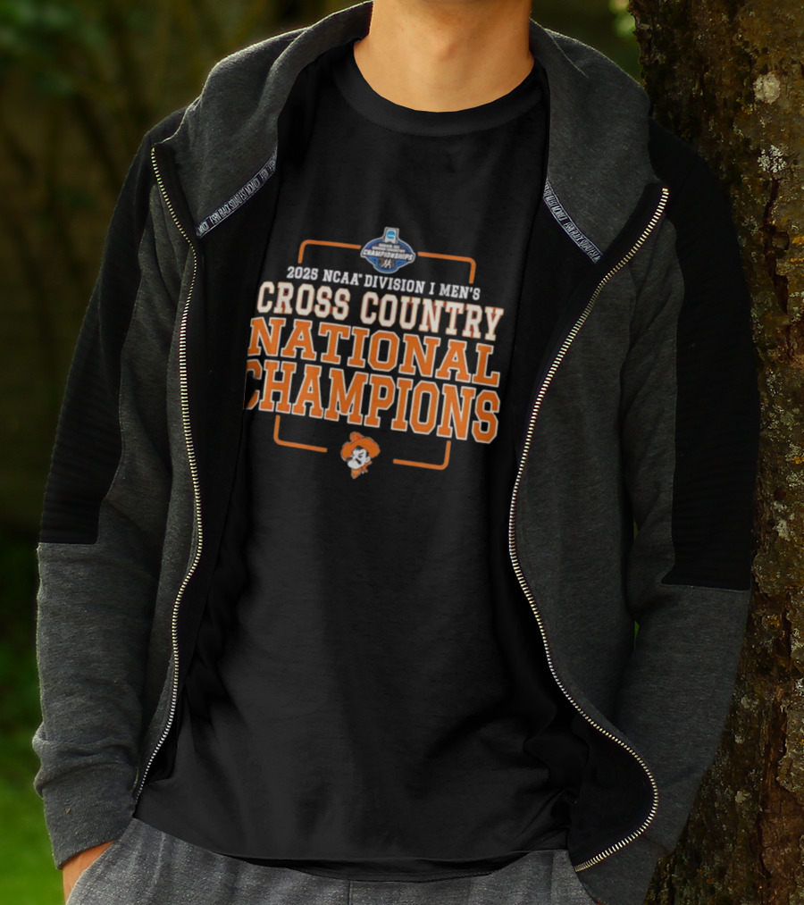 Oklahoma State Cowboys Cross Country National Champions 2025 NCAA T-Shirt