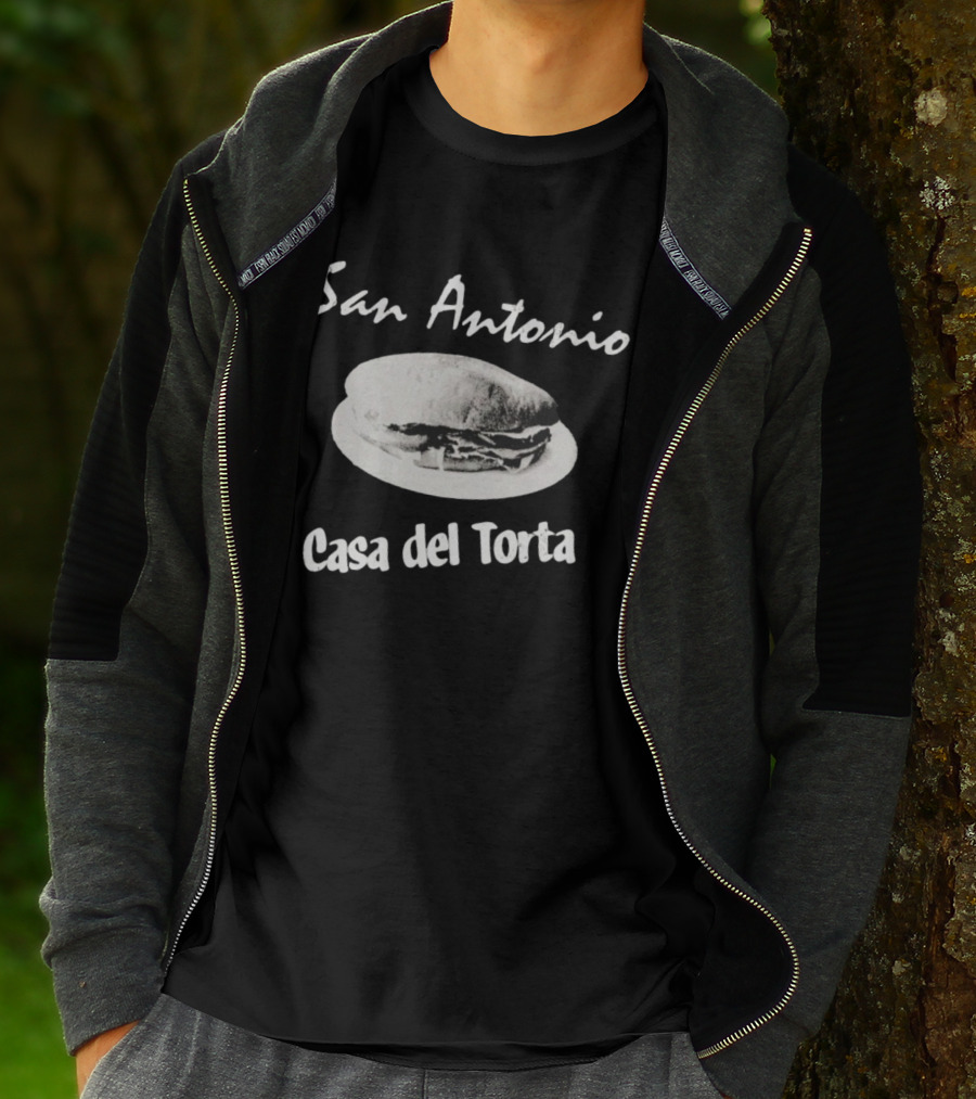 San Antonio Casa Del Torta Sandwich Plate T-Shirt