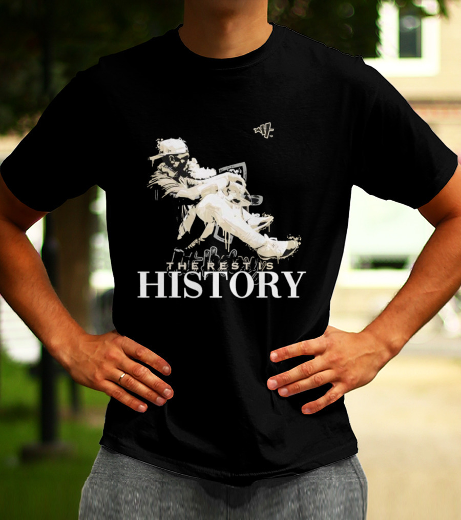History Ken Griffey Jr. Iconic Abstract Dripping Style T-Shirt