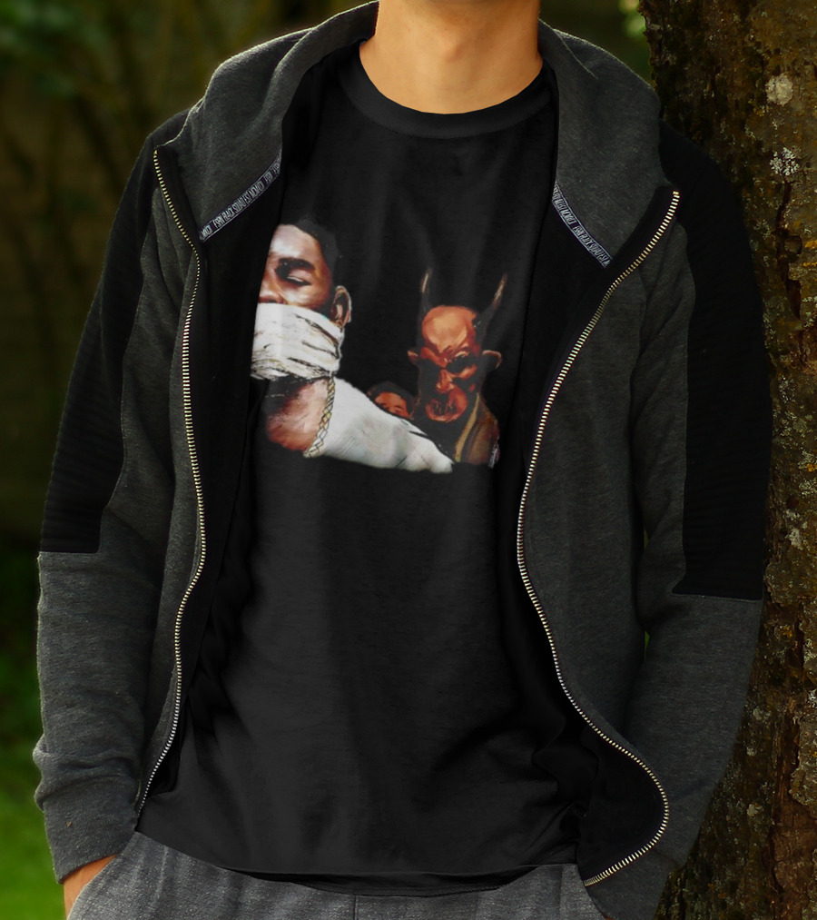 The Uncomfortable Truth Ransom Conductor Williams Devil On Shoulder Artwork T-Shirt