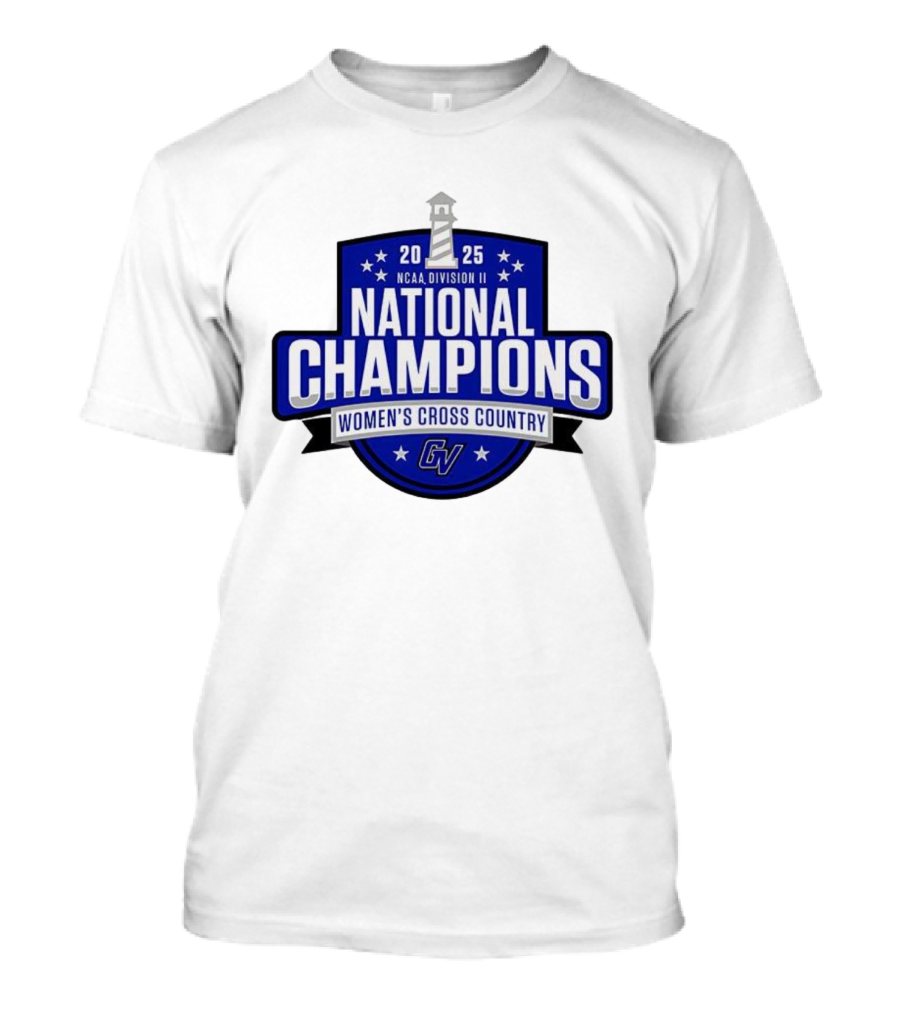 NCAA Division II Women's Cross Country 2025 National Champions GVSU T-Shirt
