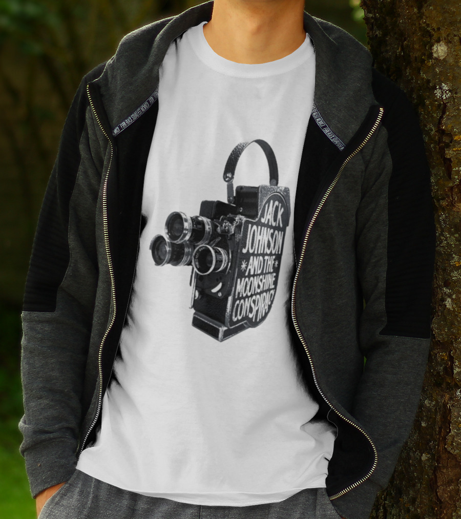 Jack Johnson And The Moonshine Conspiracy Bolex Camera T-Shirt