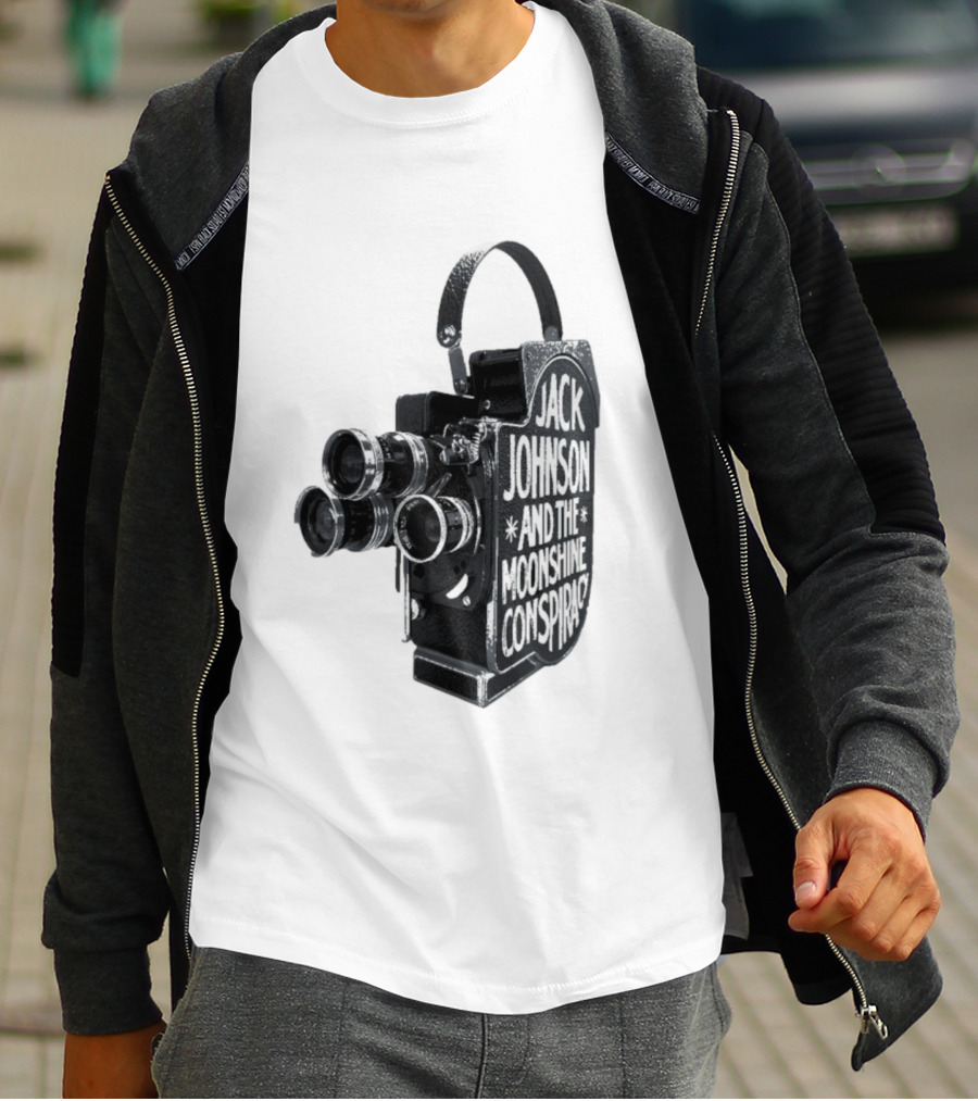 Jack Johnson And The Moonshine Conspiracy Bolex Camera T-Shirt