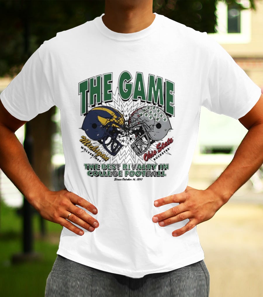 The Game Michigan Vs Ohio State Best Rivalry In College Football T-Shirt