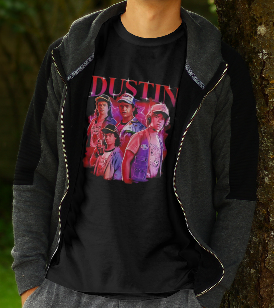 Dustin Henderson Stranger Things Hellfire Club Series T-Shirt