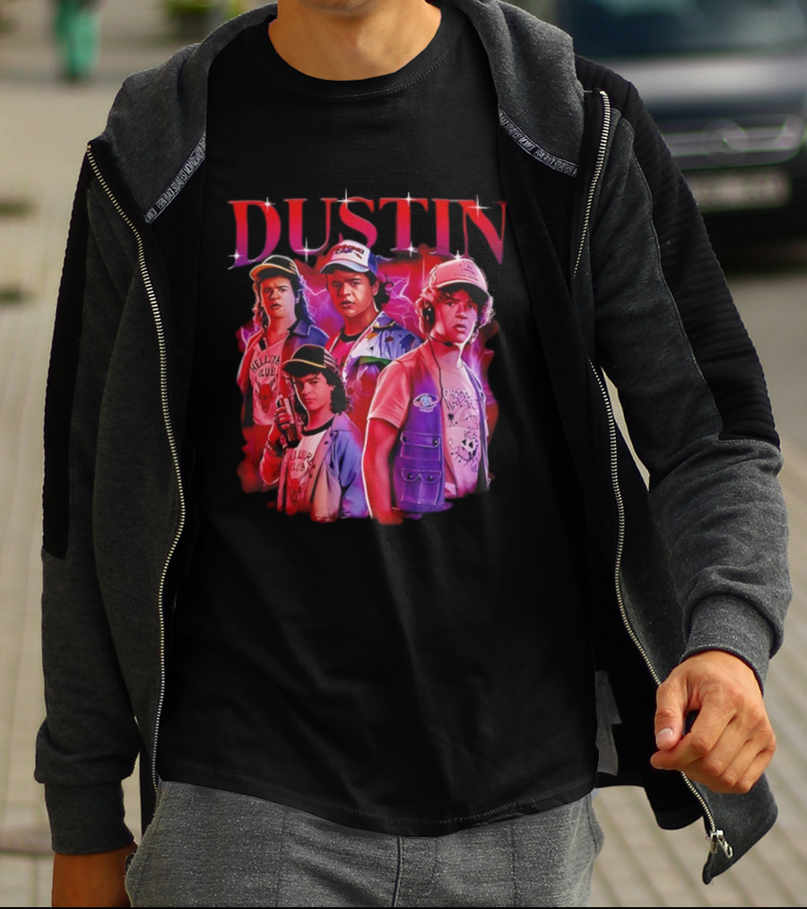 Dustin Henderson Stranger Things Hellfire Club Series T-Shirt