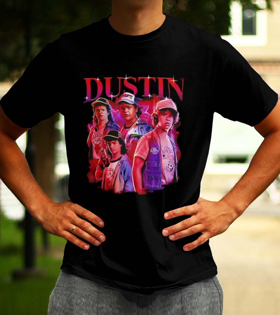 Dustin Henderson Stranger Things Hellfire Club Series T-Shirt