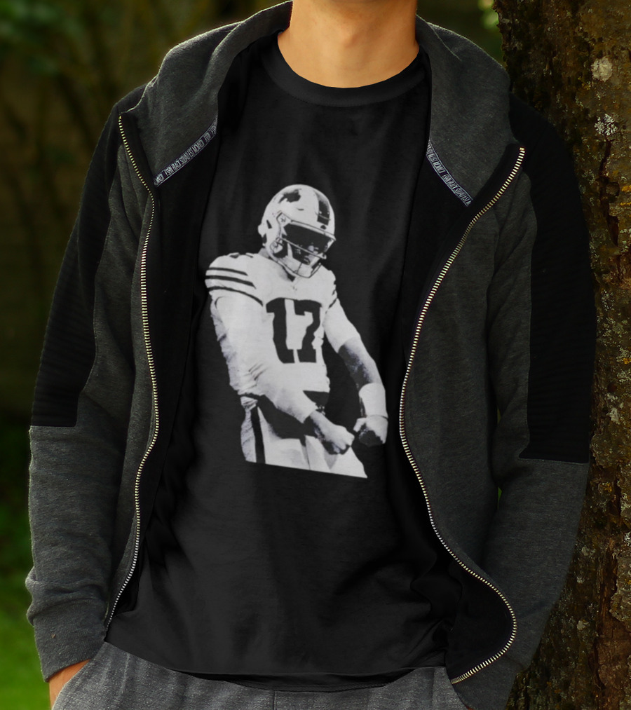 Buffalo Bills Flex Hey-ey-Ey-ey Number 17 Football Celebration T-Shirt