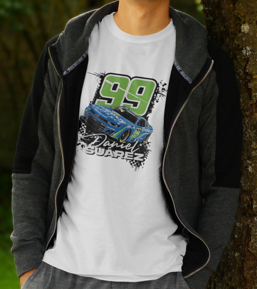Daniel Suárez Number 99 Freeway Insurance Trackhouse Racing Chevrolet Camaro T-Shirt
