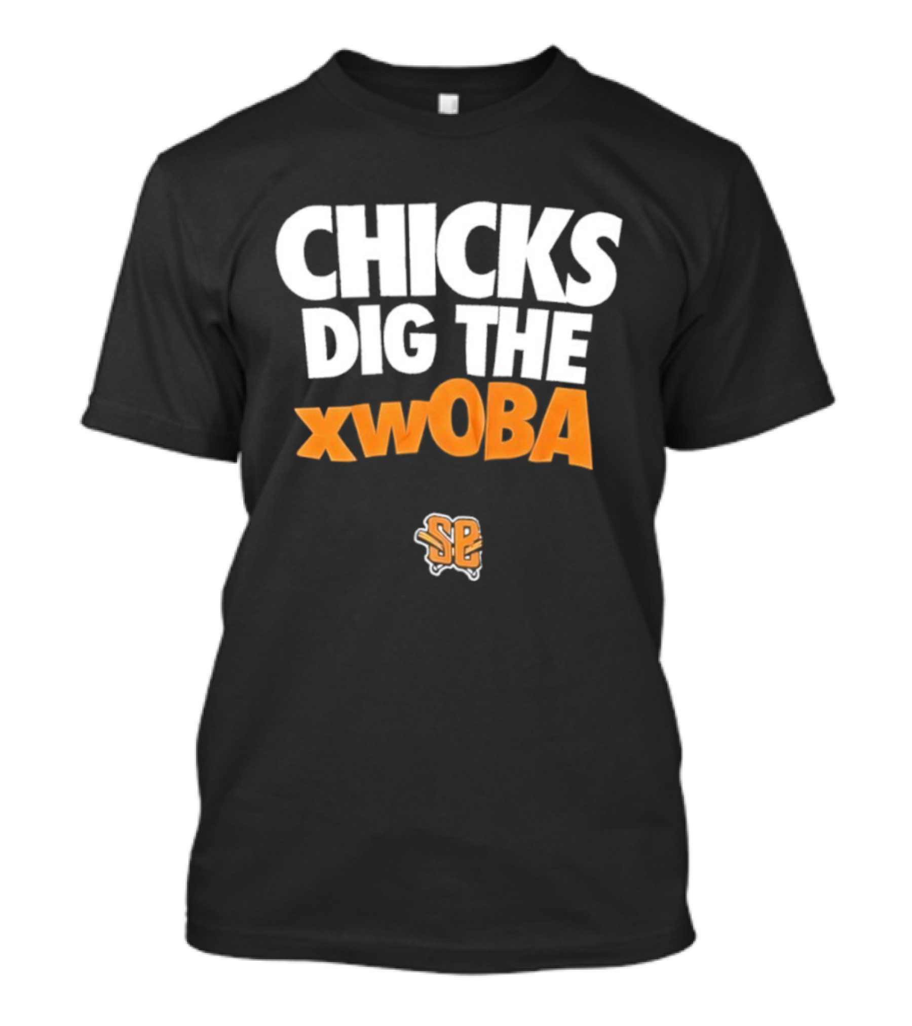 Chicks Dig The XwOBA Baseball Fan Appreciation T-Shirt