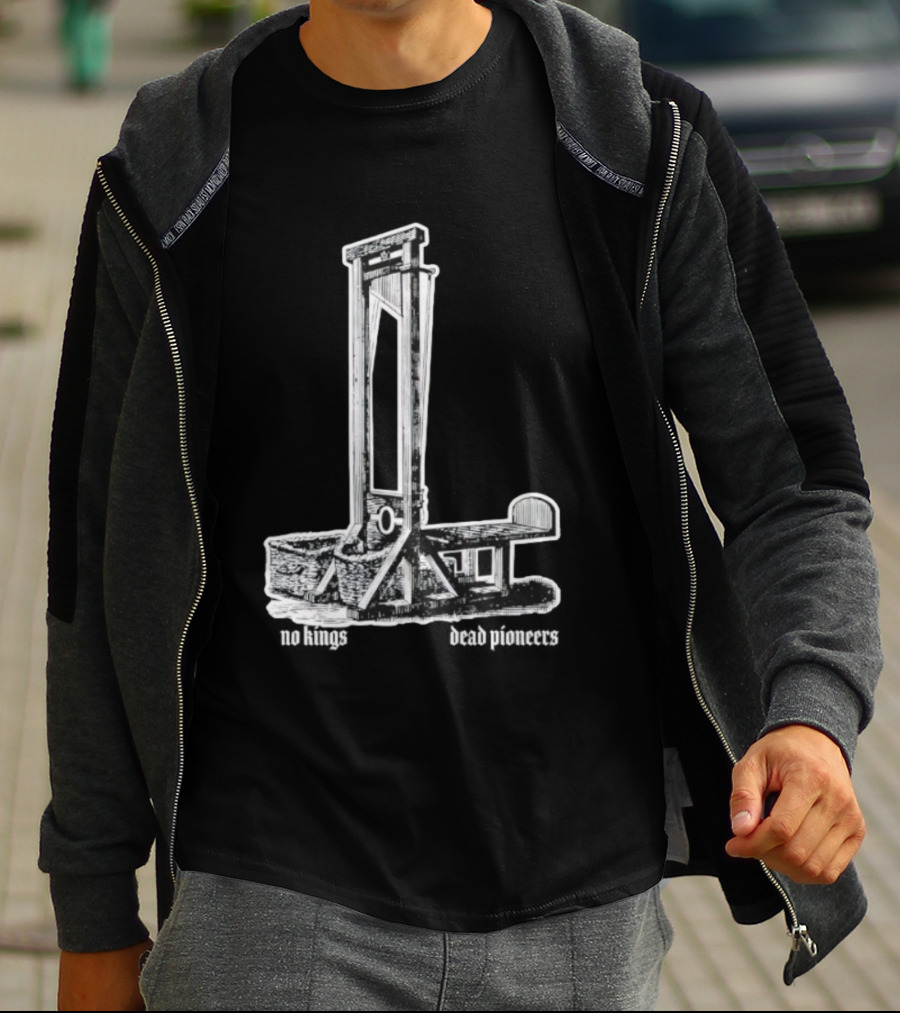Guillotine Vinyl No Kings Dead Pioneers T-Shirt