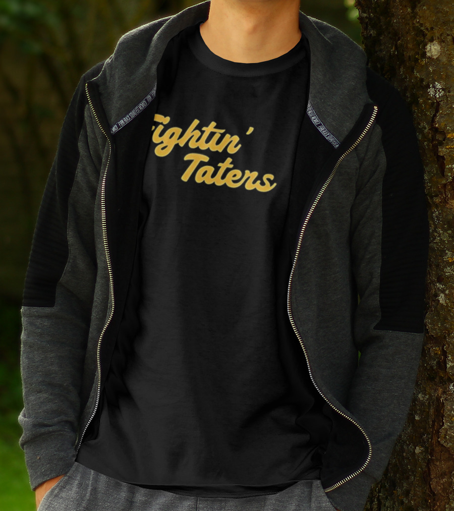 Idaho Vandals Fightin’ Taters Vintage-Style Text T-Shirt