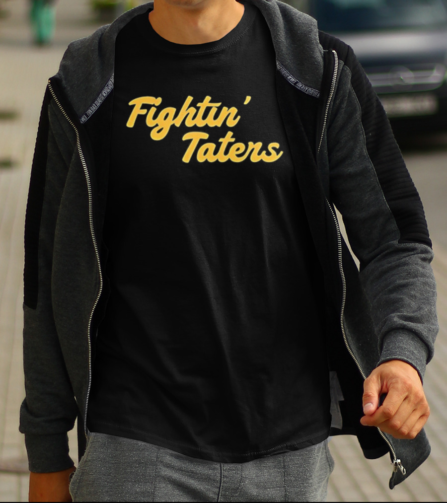 Idaho Vandals Fightin’ Taters Vintage-Style Text T-Shirt