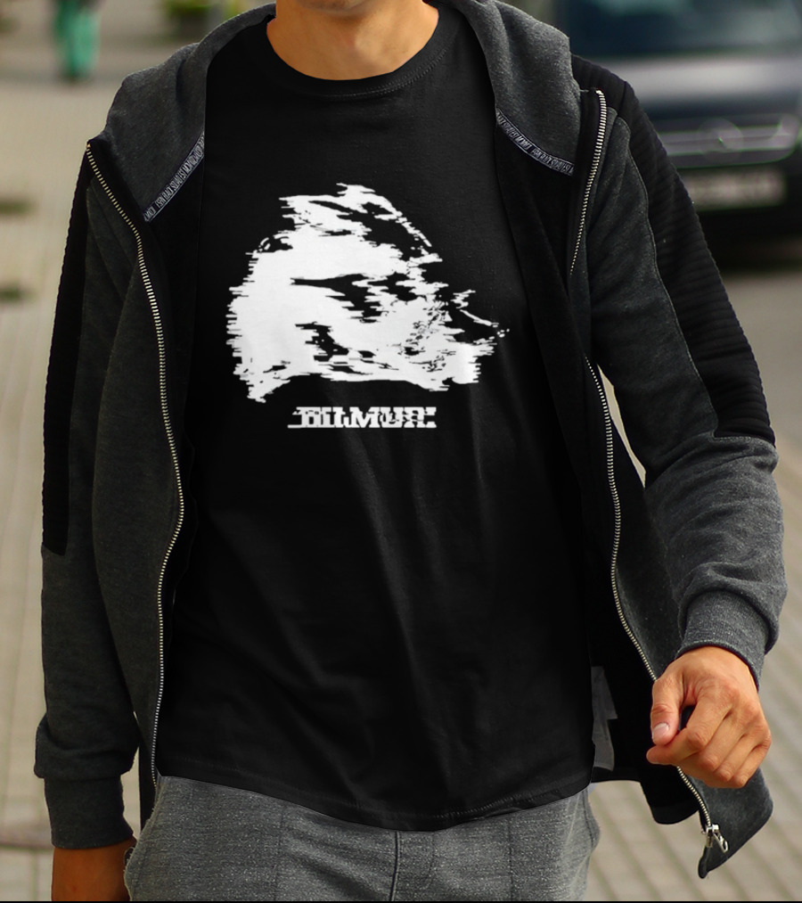 Bilmuri Skull Grunge Splash Aesthetic Thanksgiving 2025 T-Shirt