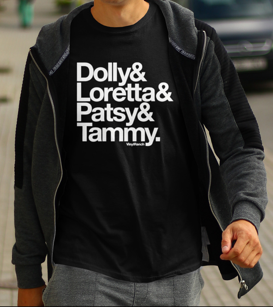 Dolly Loretta Patsy Tammy Country Music Icons T-Shirt