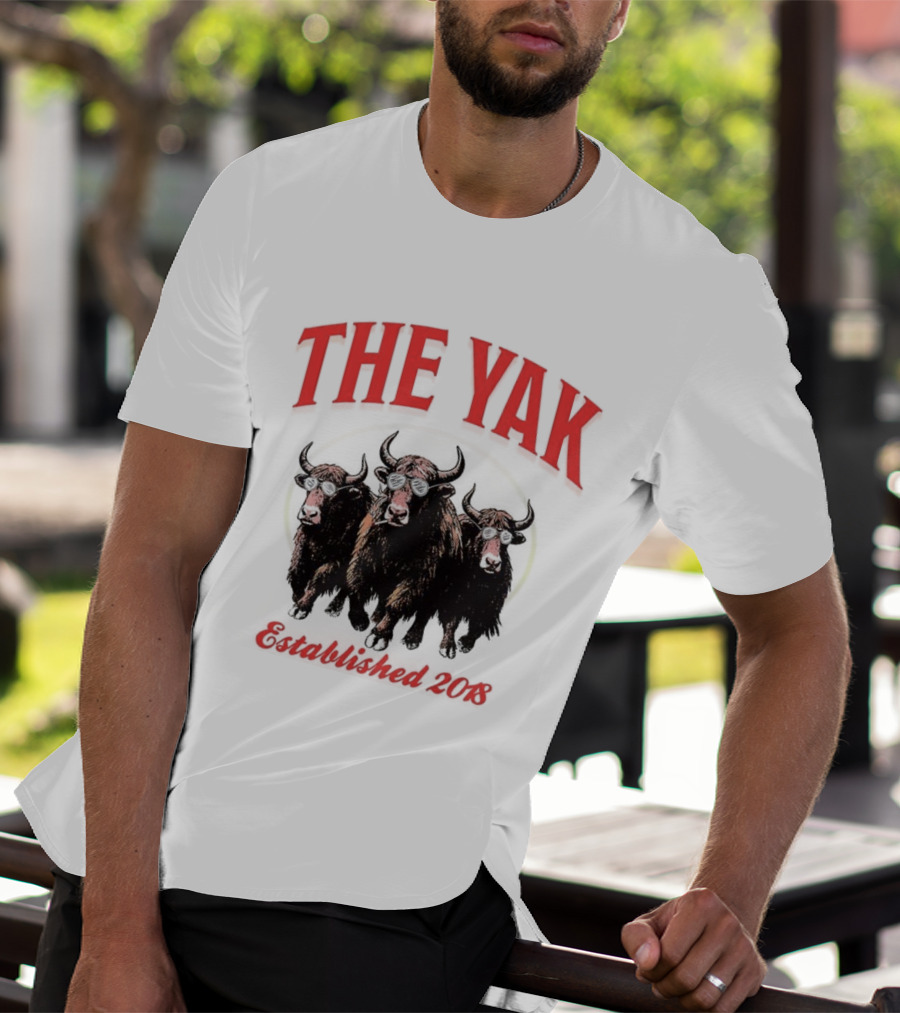The Yak Established 2018 Bulls Podcast Dave Portnoy T-Shirt