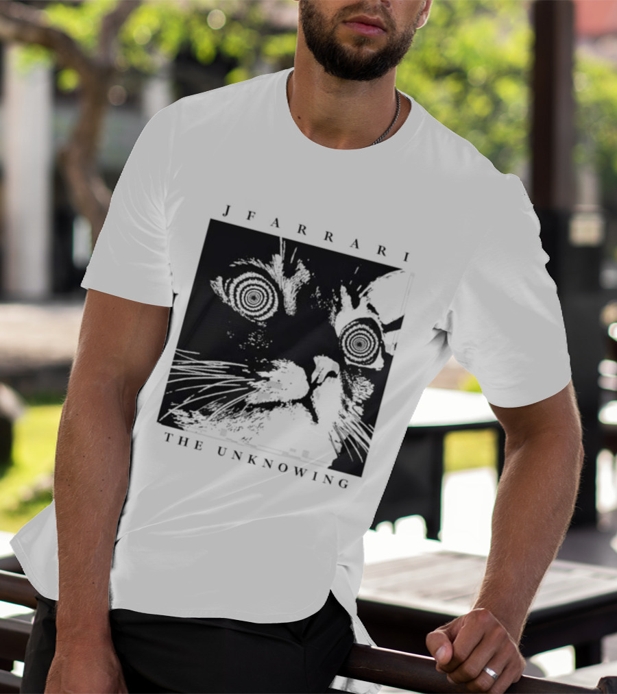 Jfarrari The Unknowing Cat Hypnotic Stare T-Shirt
