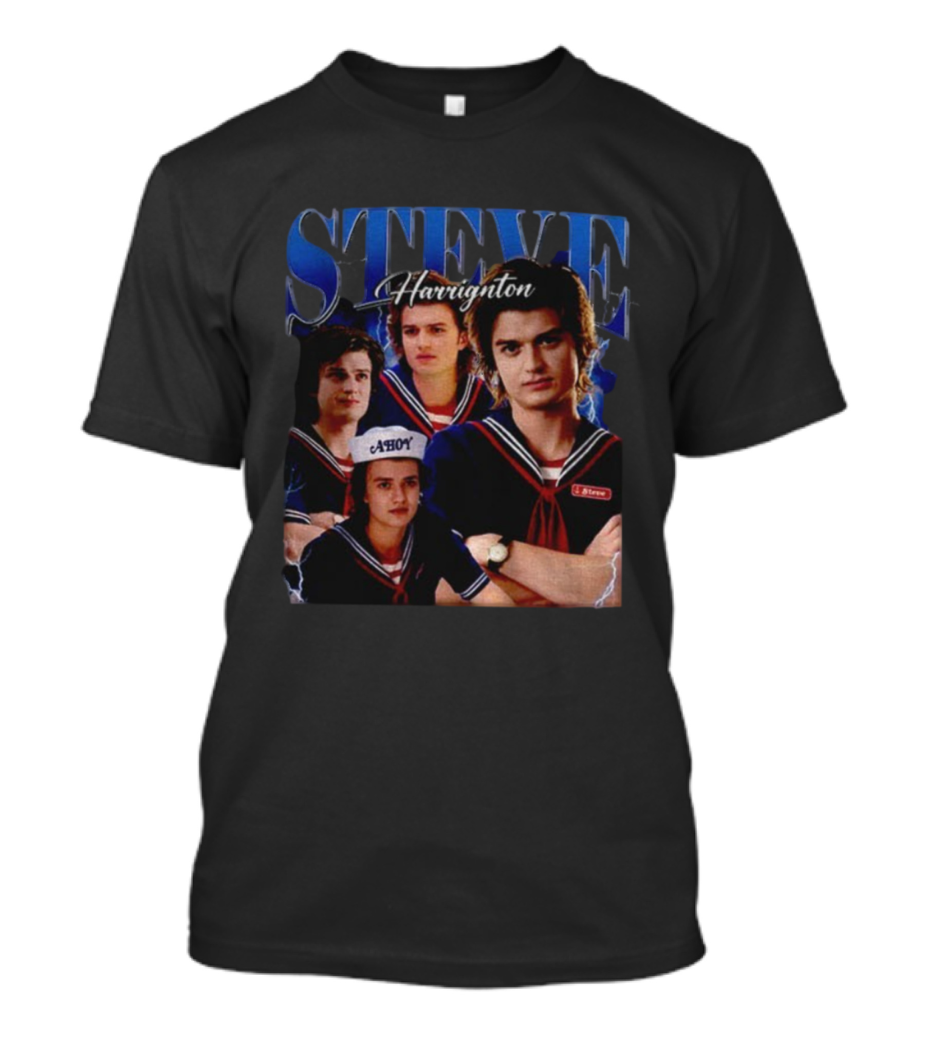 Steve Harrington Vintage Bootleg AHoy 2025 Stranger Things T-Shirt