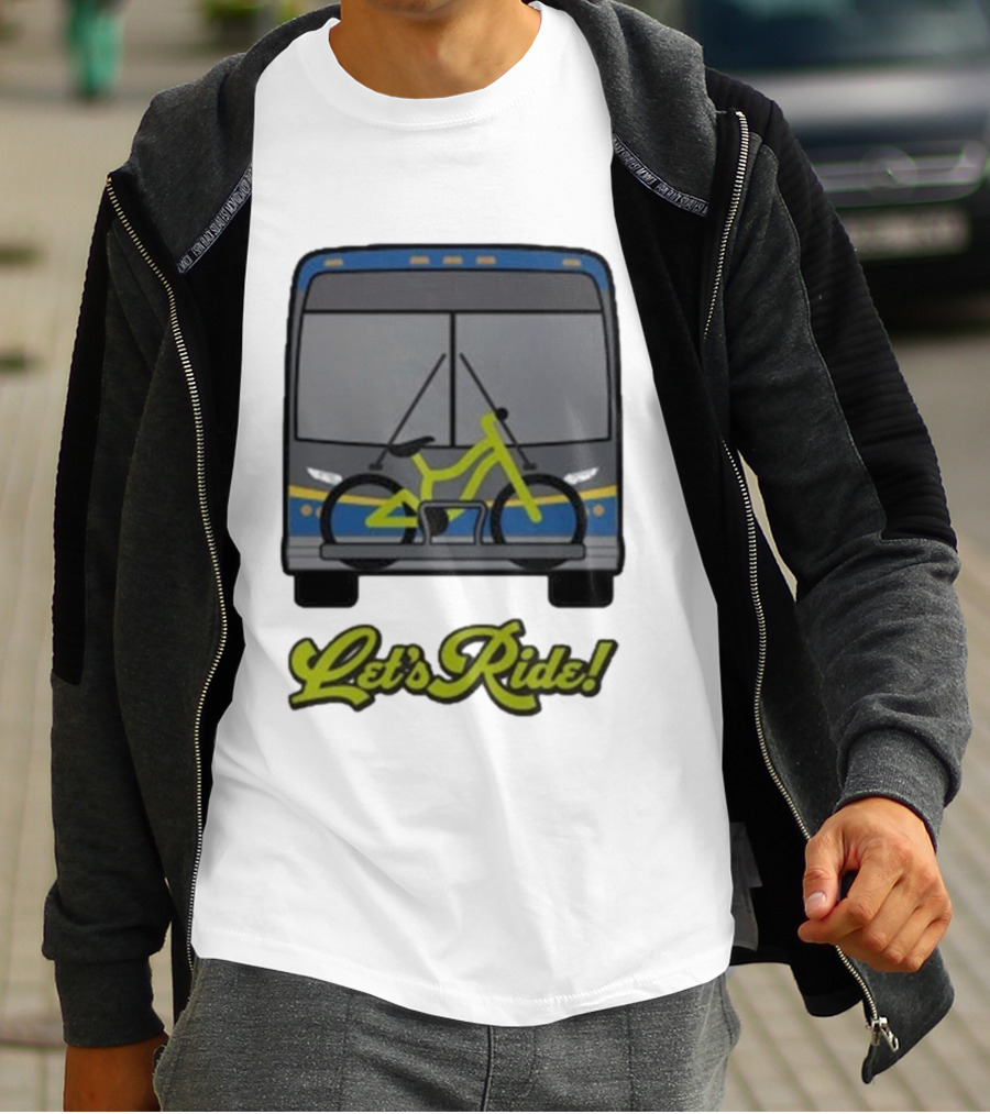Translink Let's Ride Bus Bike изображение T-Shirt