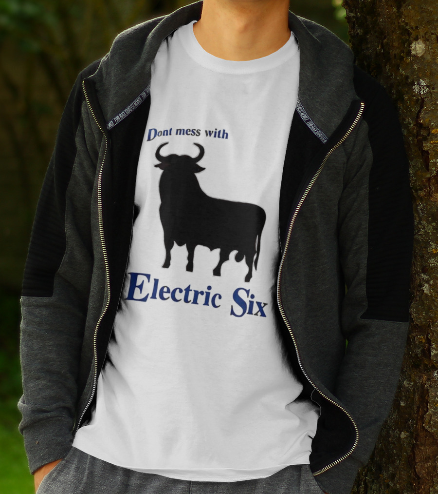 Electric Six Charging Bull Don't Mess With Energy T-Shirt