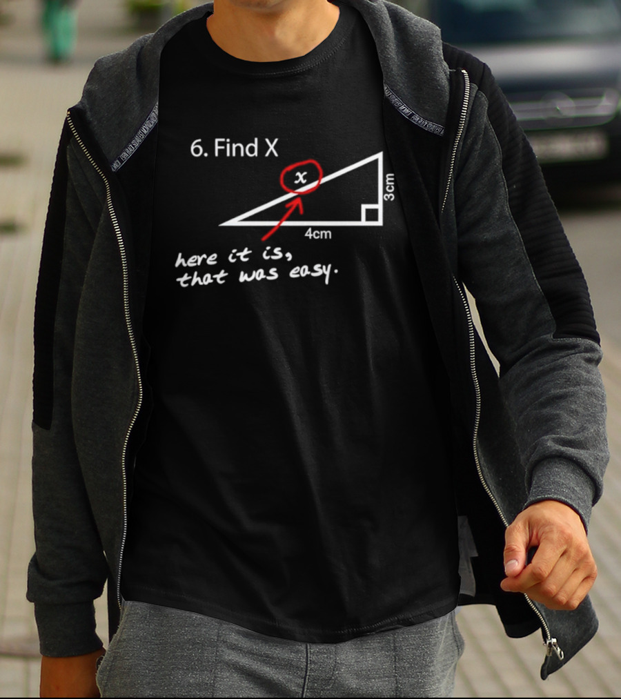 Find X Here It Is Easy Slushynoobz Martin's T-Shirt