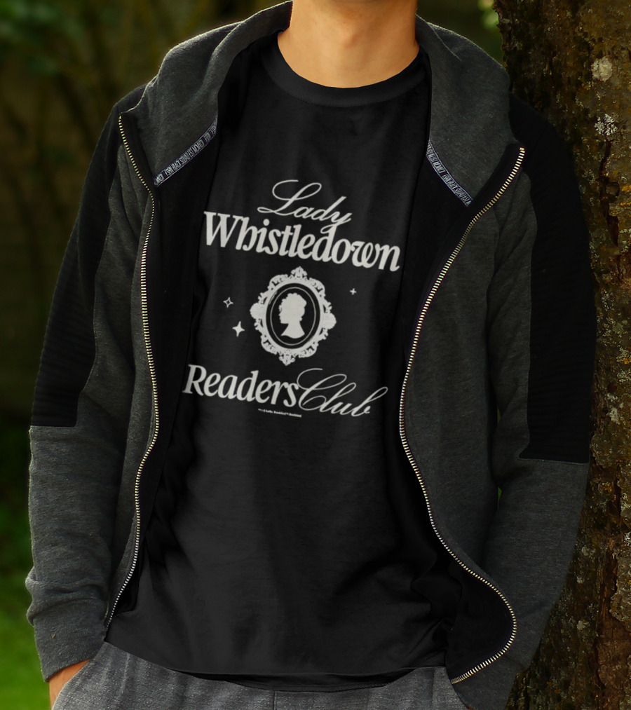 Lady Whistledown Readers Club Silhouette Badge T-Shirt