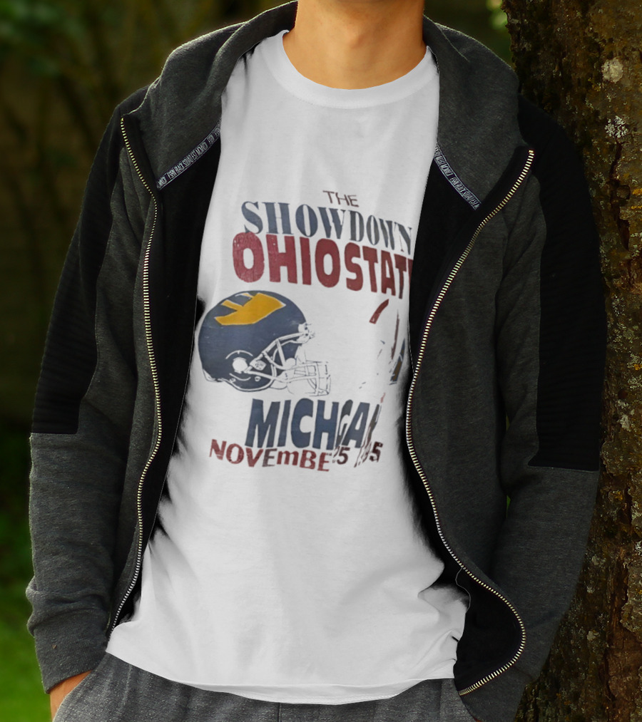 Ohio State Buckeyes Vs Michigan Wolverines Showdown November 25th 1995 T-Shirt