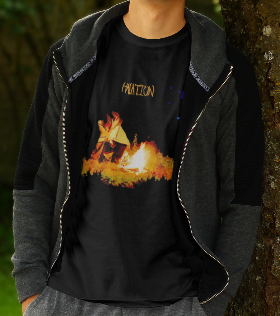 Halation Campfire Tour 2026 Cozy Wilderness Adventure T-Shirt