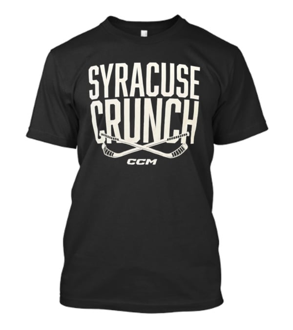Syracuse Crunch CCM Hockey Team Crossed Sticks T-Shirt