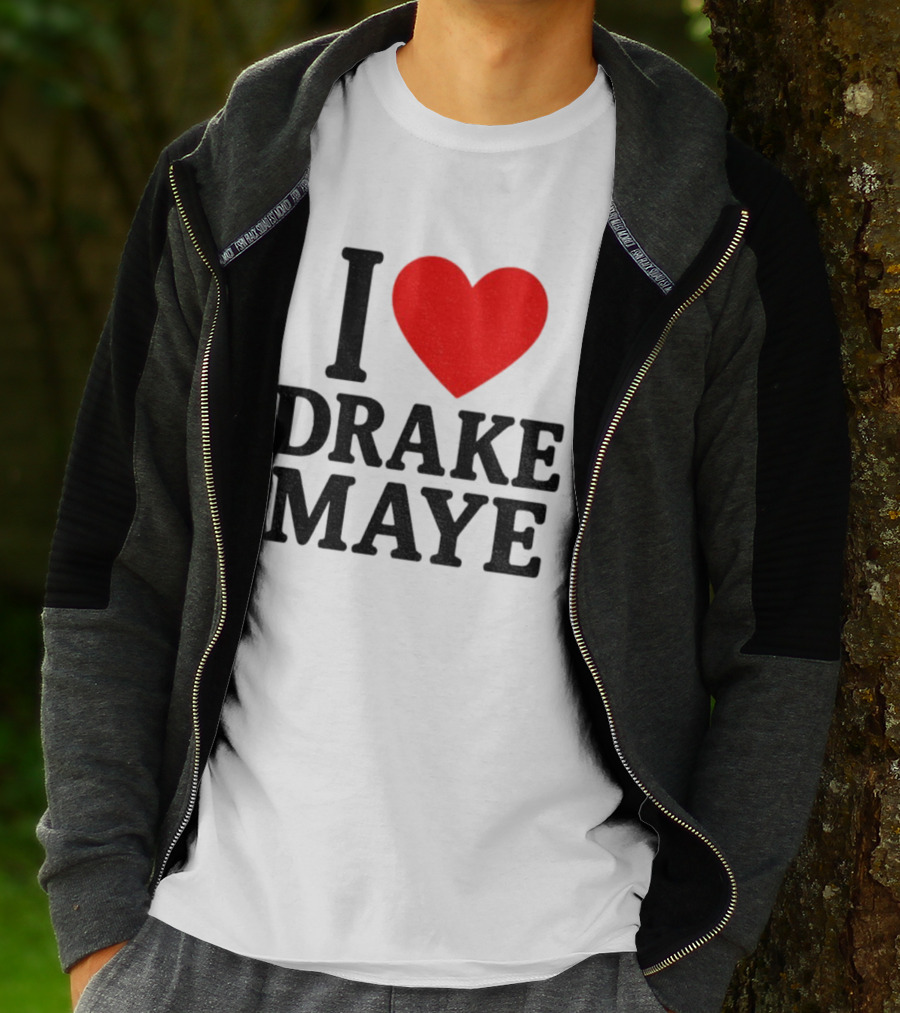 I Love Drake Maye New England Patriots NFL Football 2025 Fan Favorite T-Shirt