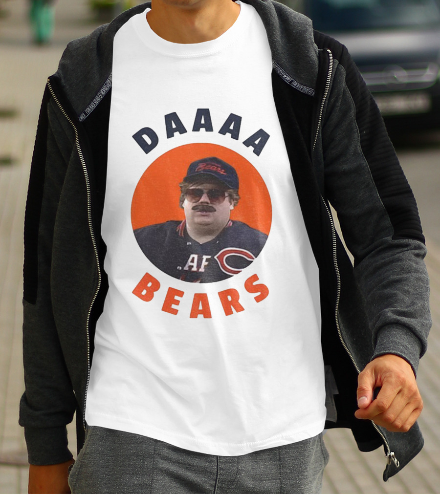 Chris Farley Daaaa Bears Chicago Bears 2025 Football T-Shirt