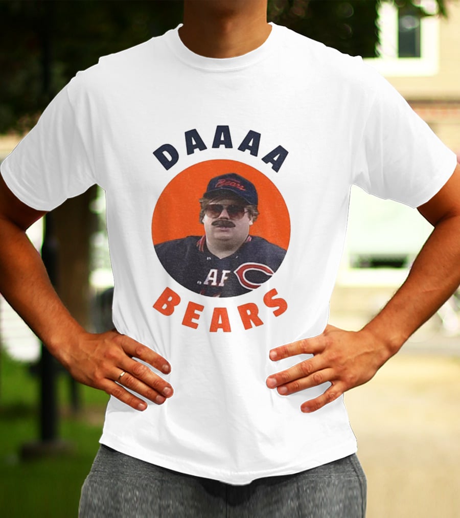 Chris Farley Daaaa Bears Chicago Bears 2025 Football T-Shirt