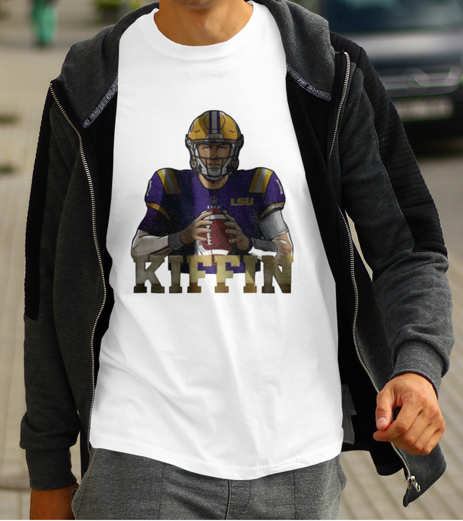 Kiffin Lane Kiffin NCAA LSU Football Captain T-Shirt