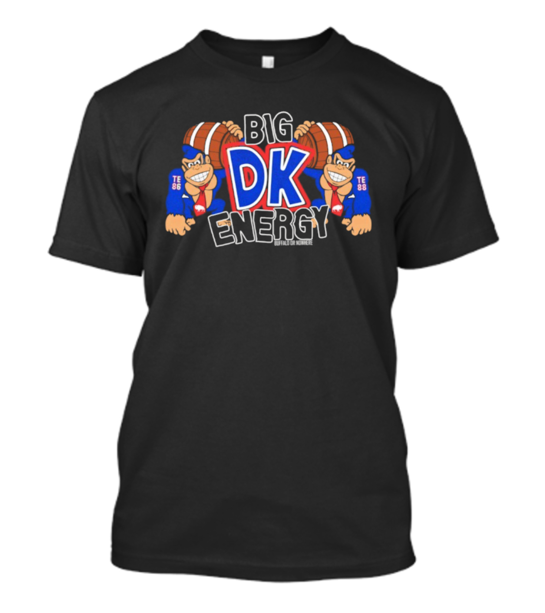 Buffalo Bills Big DK Energy TE 88 Football Theme T-Shirt