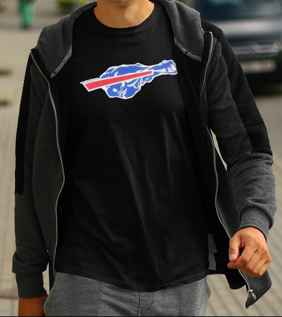 Buffalo Bills Wing It Hamburg Chicken Wing Football Combo T-Shirt