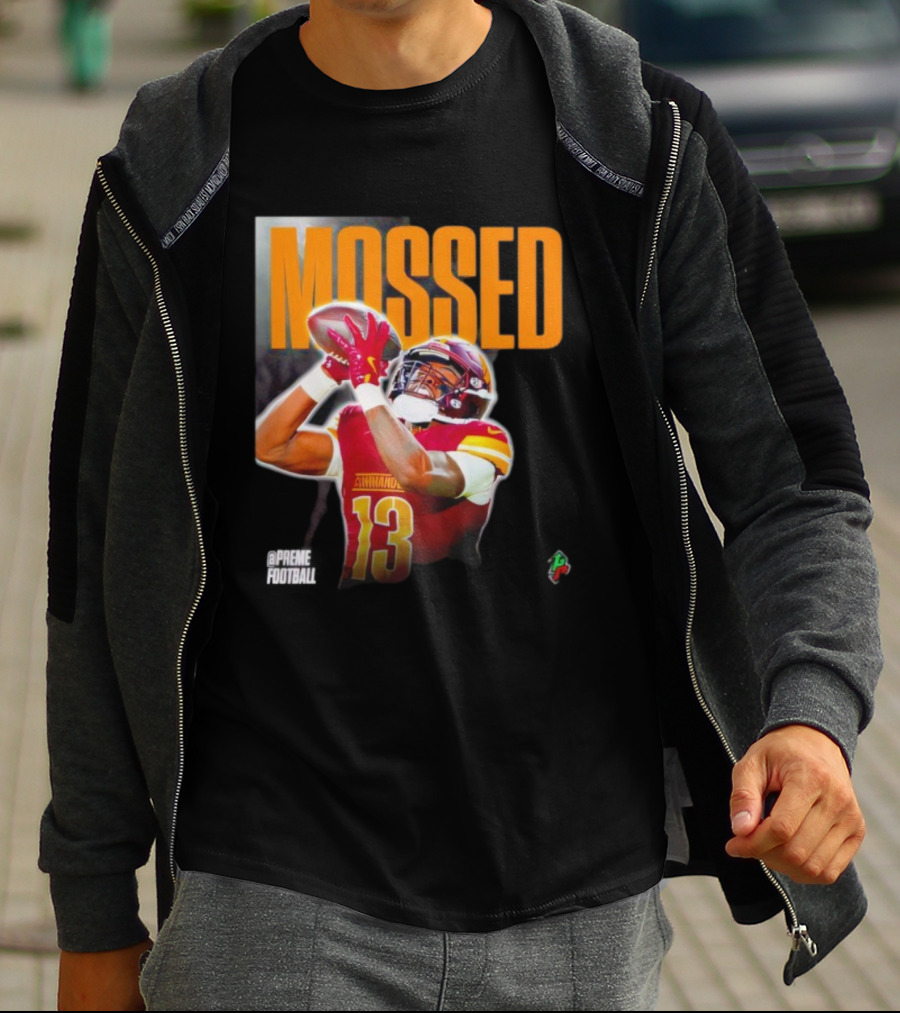 Commanders Treylon Burks 13 Mossed Catch Of The Year Football T-Shirt