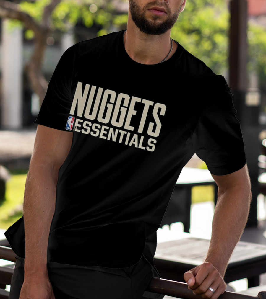 Nuggets Essentials NBA Basketball Fan Apparel Denver Team T-Shirt