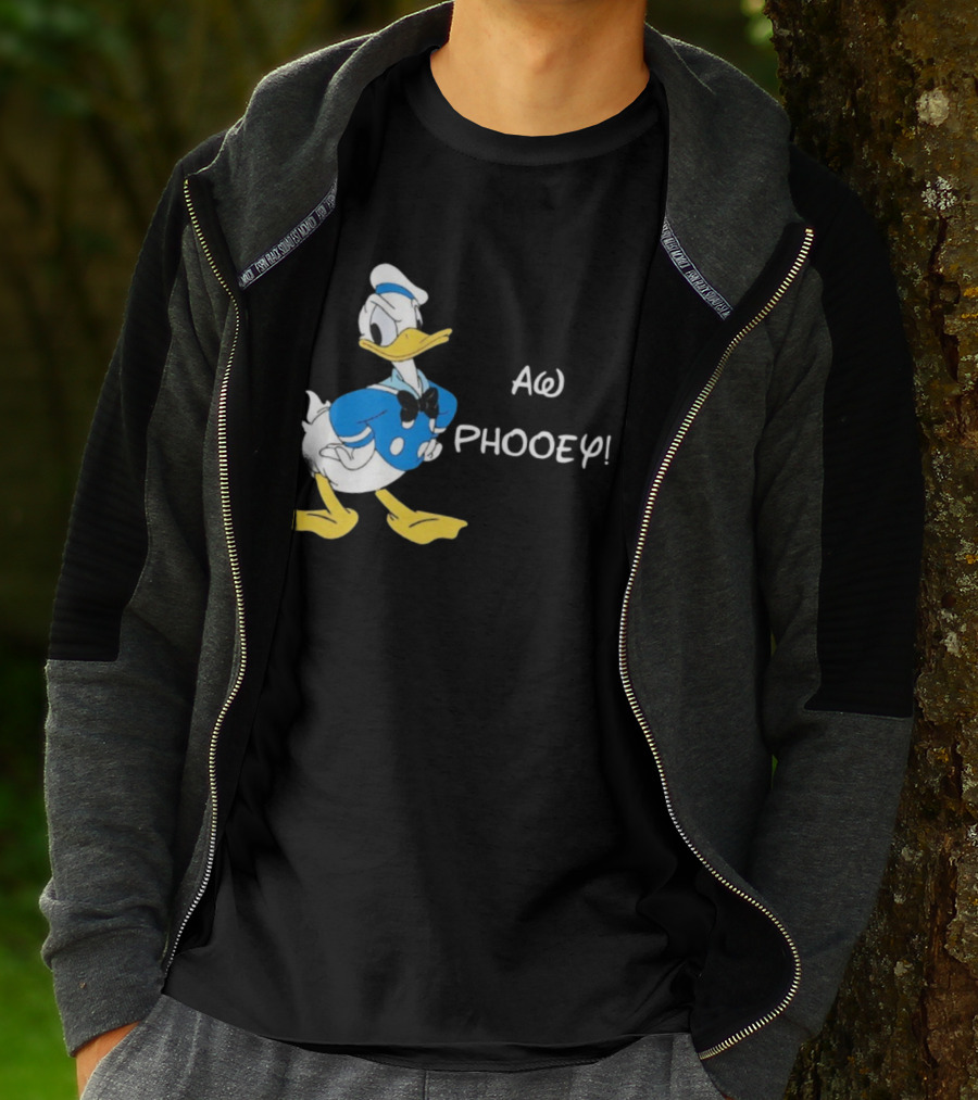 Donald Duck Aw Phooey Comic Pose Expression T-Shirt