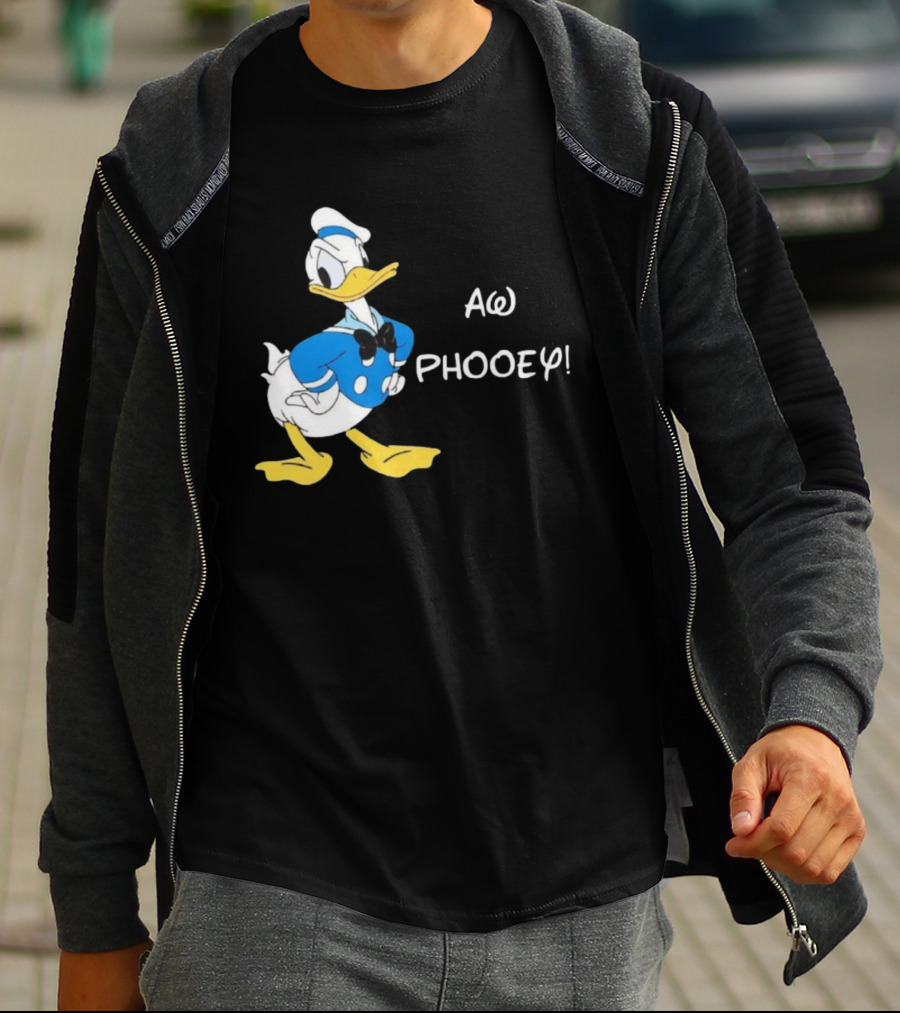 Donald Duck Aw Phooey Comic Pose Expression T-Shirt