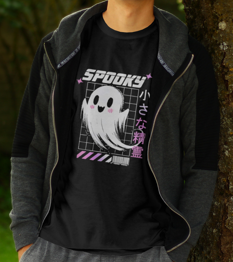 Spooky Ghost Cute Kawaii Spirit T-Shirt