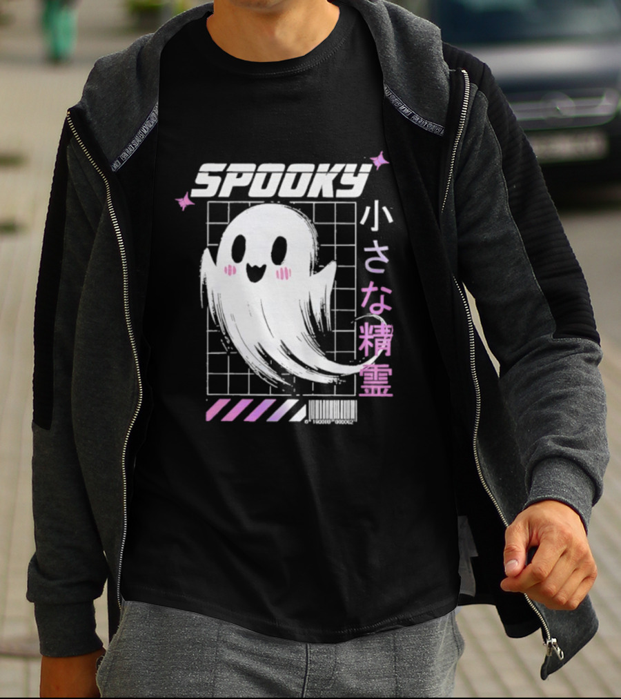 Spooky Ghost Cute Kawaii Spirit T-Shirt