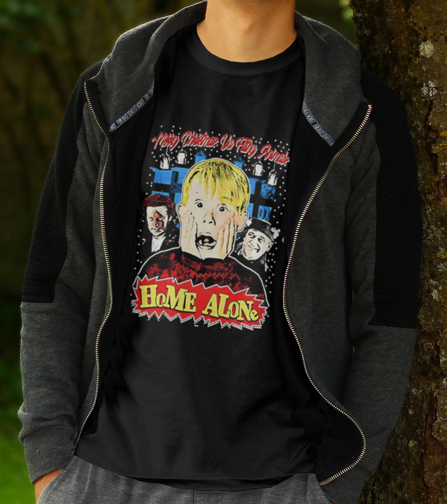 Merry Christmas Ya Filthy Animal Kevin Home Alone Wet Bandits T-Shirt