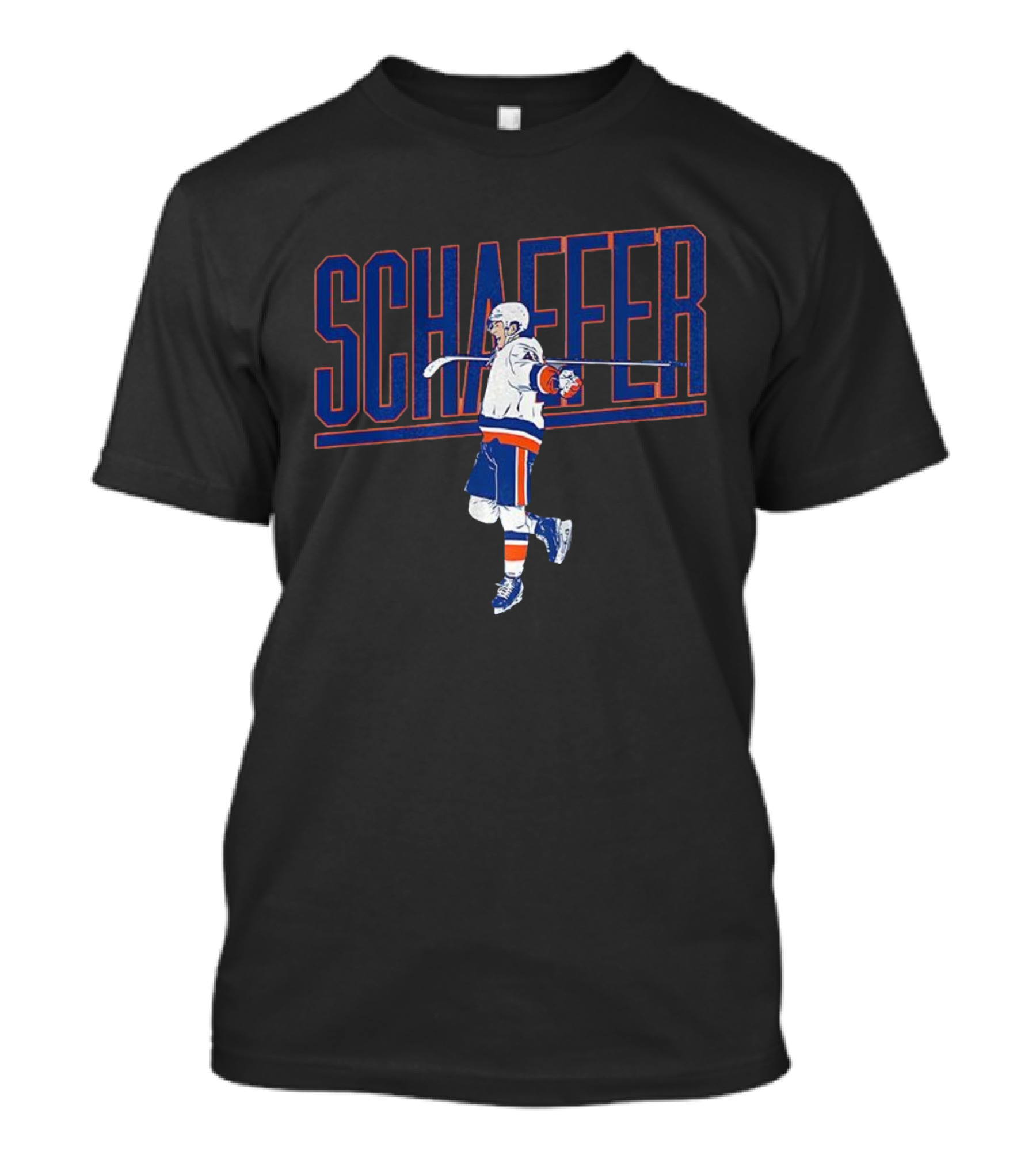 Schaefer New York Islanders Hockey Pose T-Shirt
