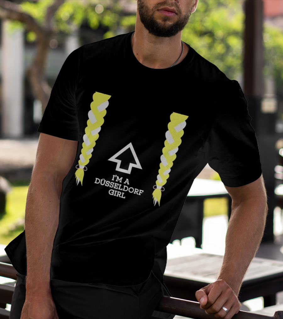 Nick Jonas Christmas Düsseldorf Girl Festive Braids T-Shirt