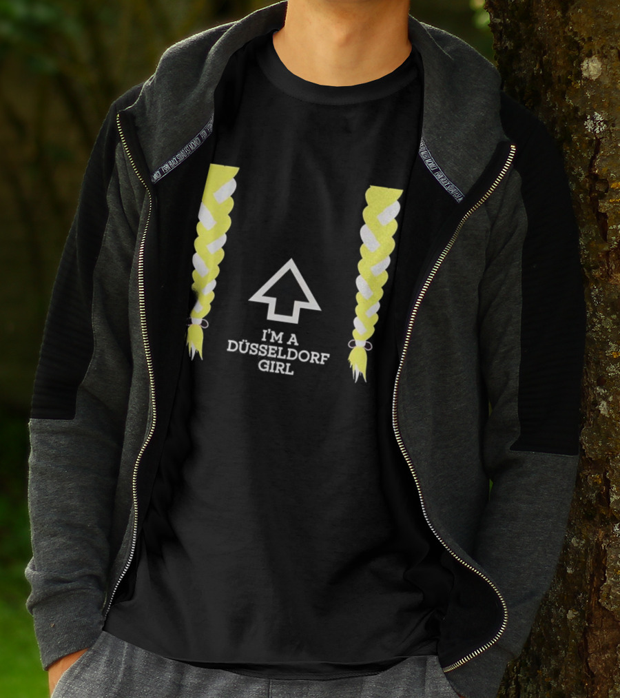 Nick Jonas Christmas Düsseldorf Girl Festive Braids T-Shirt