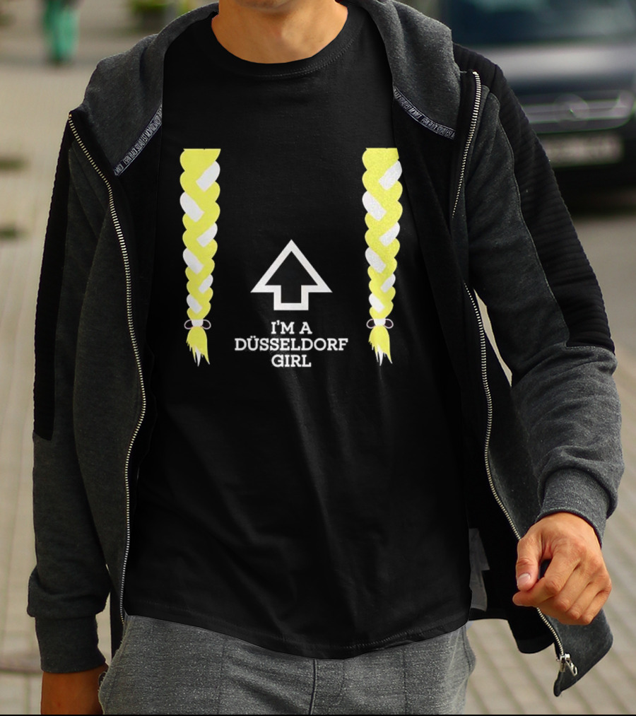 Nick Jonas Christmas Düsseldorf Girl Festive Braids T-Shirt