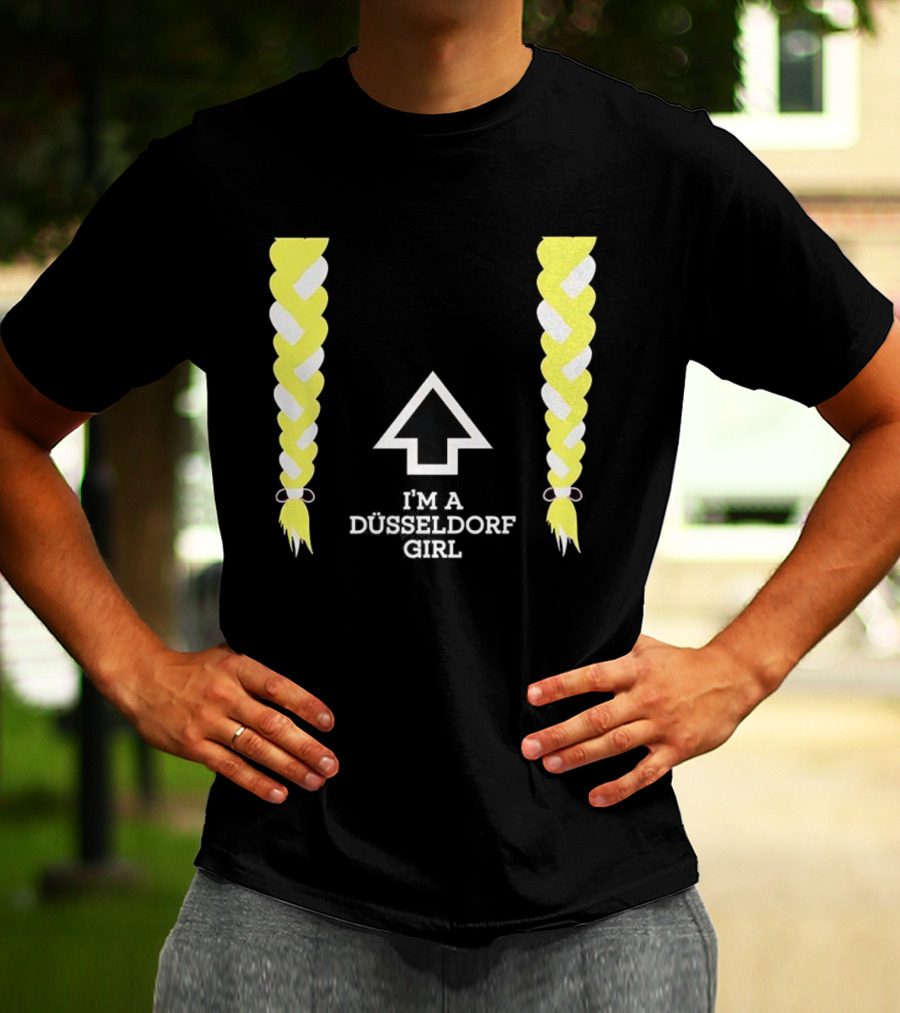 Nick Jonas Christmas Düsseldorf Girl Festive Braids T-Shirt